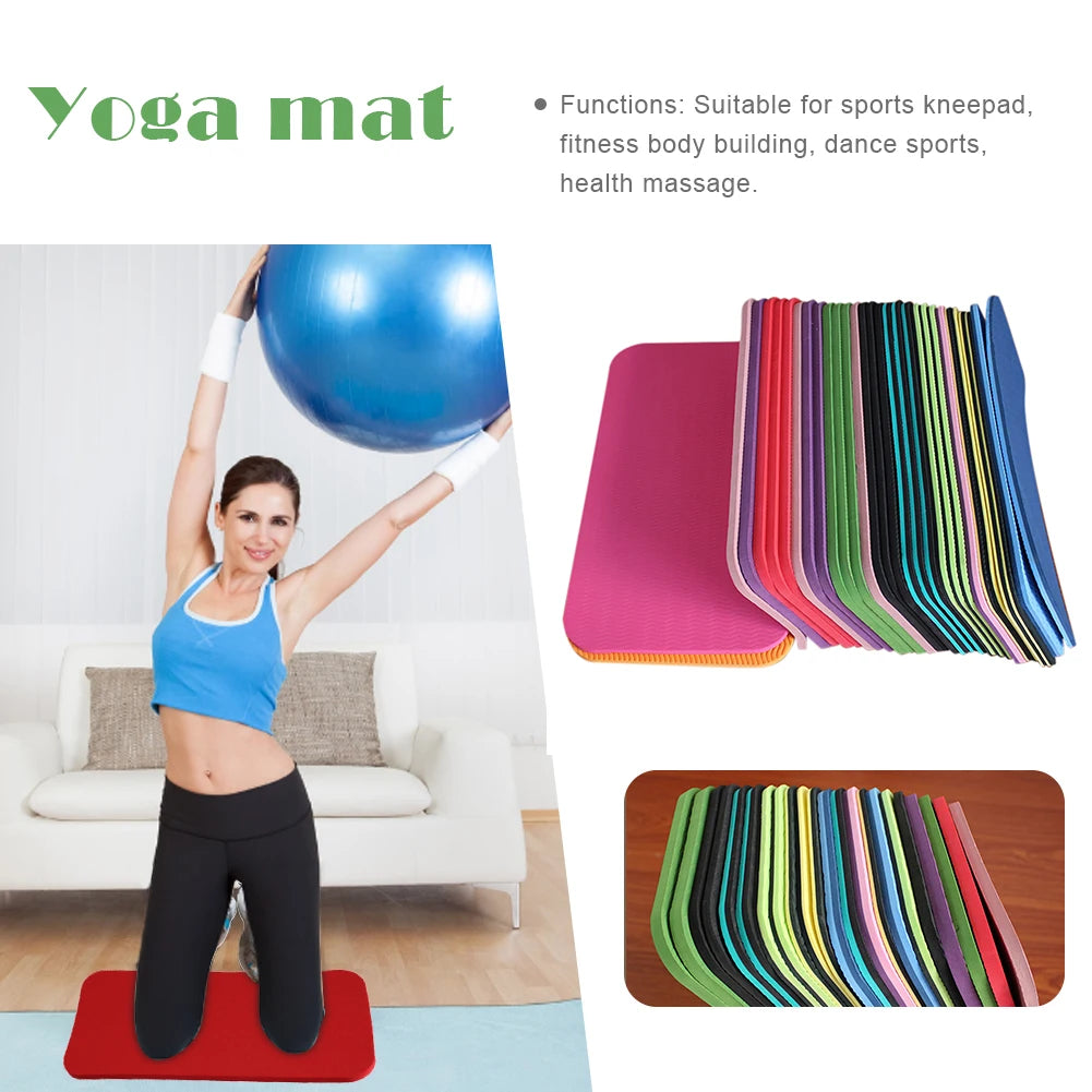 39cm*21cm Thickess Non-Slip Yoga Knee Pad Cushion Elbow Sport Mat Gym Soft Pilates Mats Foldable Pads Indoor Body Best Service