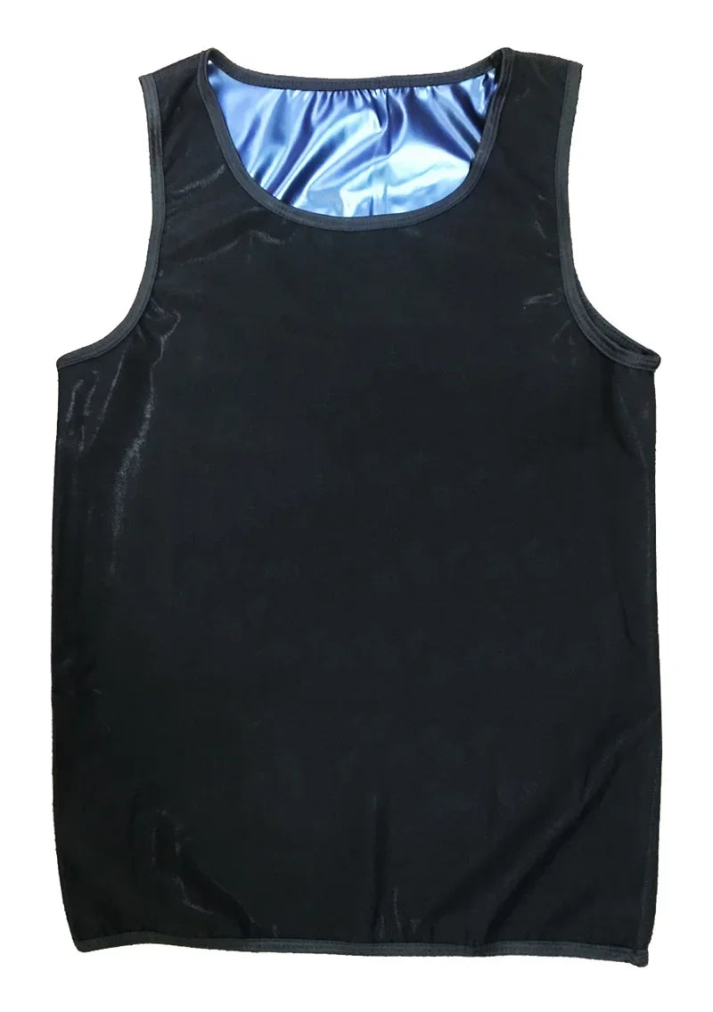 Men Gym Sportswear Sweating Clothing Weight Loss Fat Burning Fitness Sauna Sweat Suits Body Shaper Workout Compression Shapewear