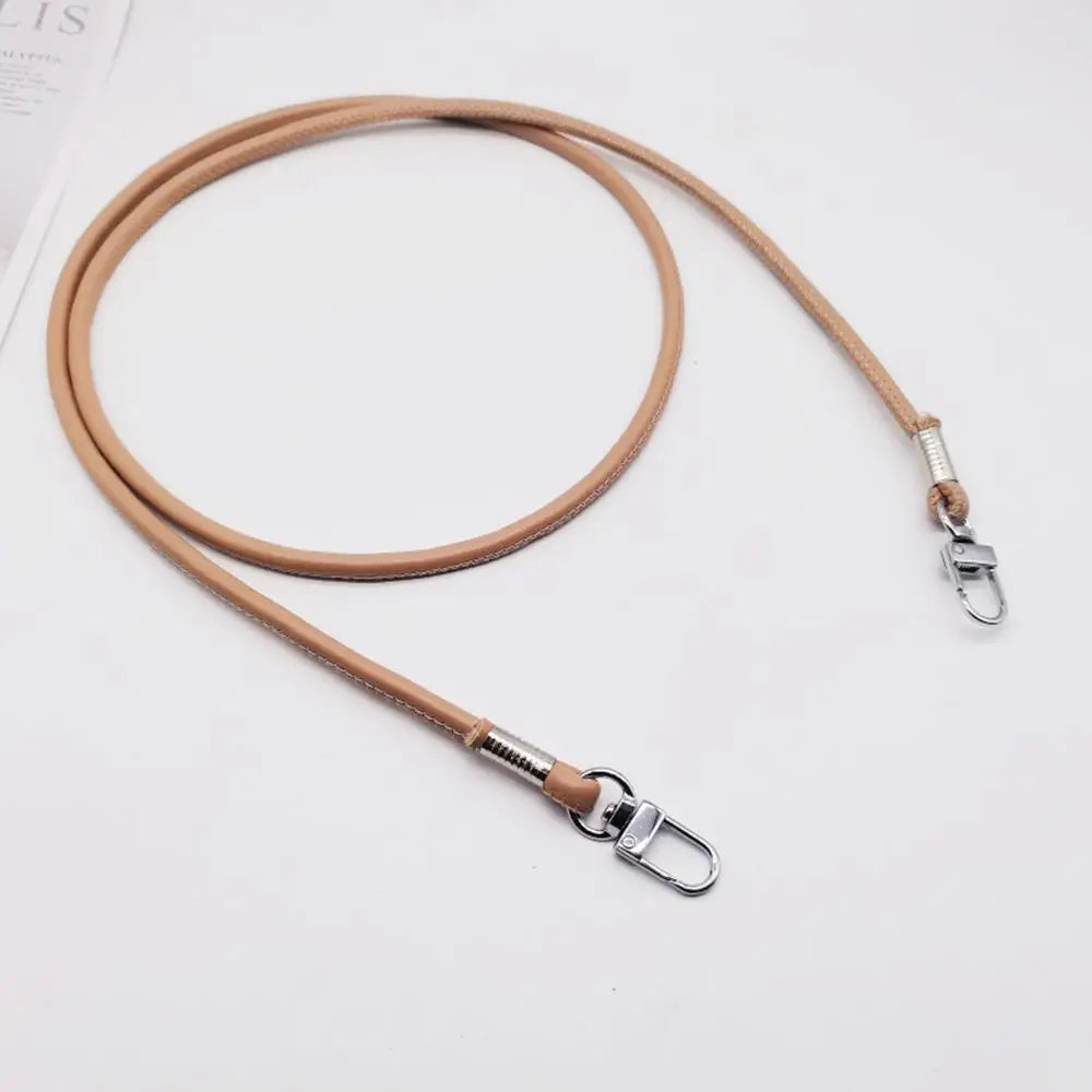 120cm Adjustable PU leather Bag Strap Crossbody Shoulder bag Strap Mobile Phone Lanyard Handbag Handle Replacement Bag Belt