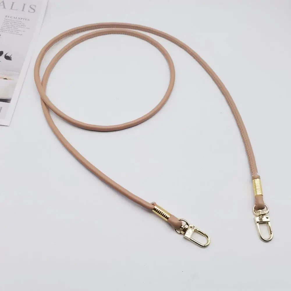 120cm Adjustable PU leather Bag Strap Crossbody Shoulder bag Strap Mobile Phone Lanyard Handbag Handle Replacement Bag Belt