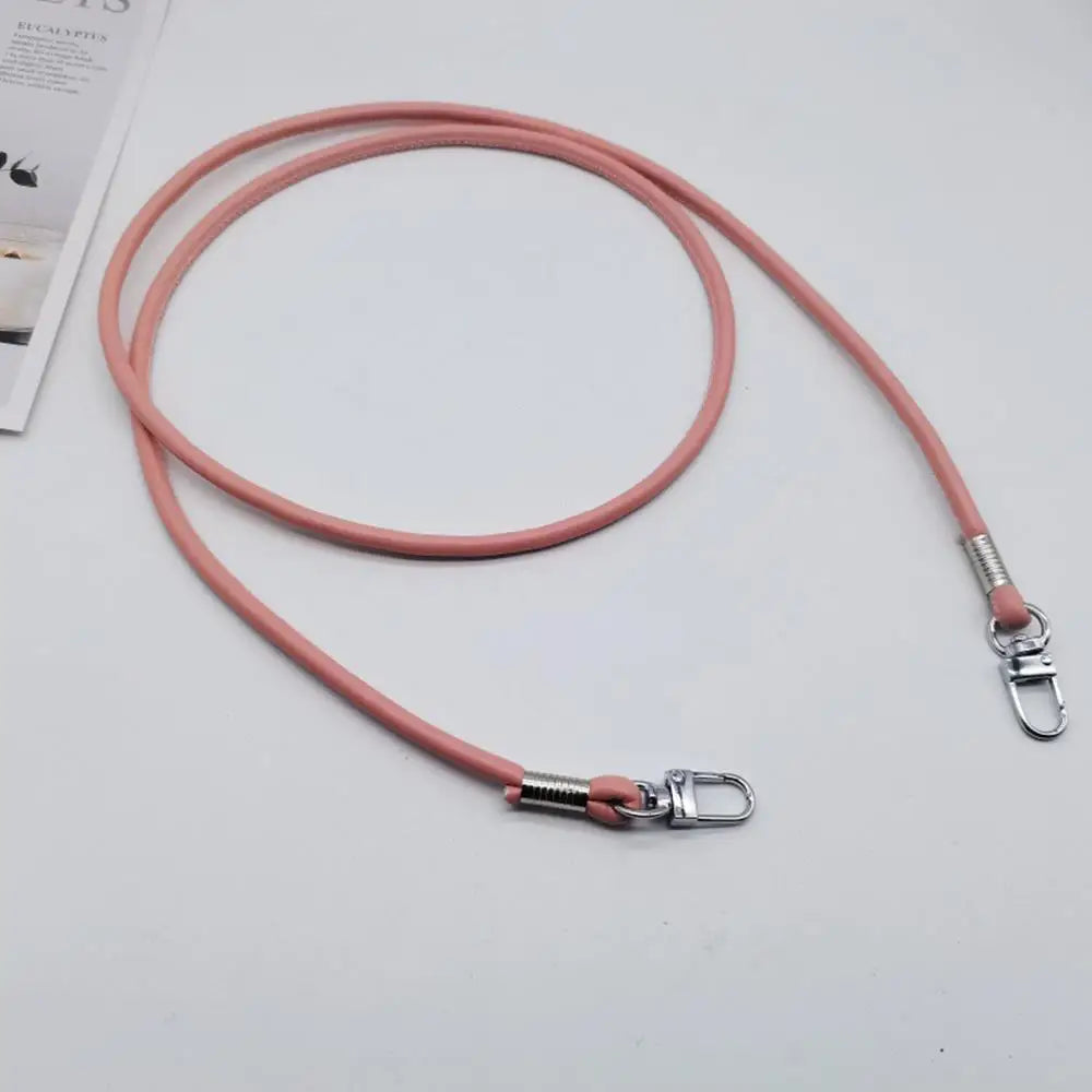 120cm Adjustable PU leather Bag Strap Crossbody Shoulder bag Strap Mobile Phone Lanyard Handbag Handle Replacement Bag Belt
