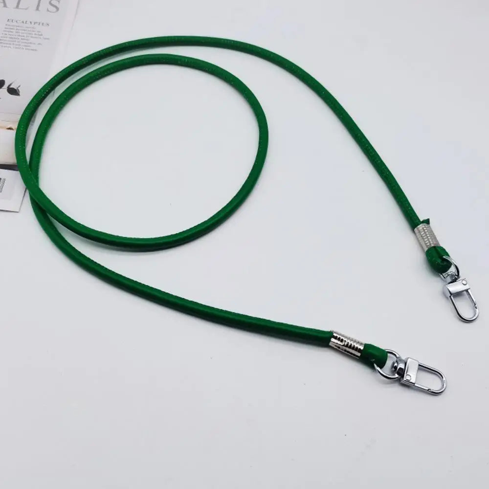 120cm Adjustable PU leather Bag Strap Crossbody Shoulder bag Strap Mobile Phone Lanyard Handbag Handle Replacement Bag Belt