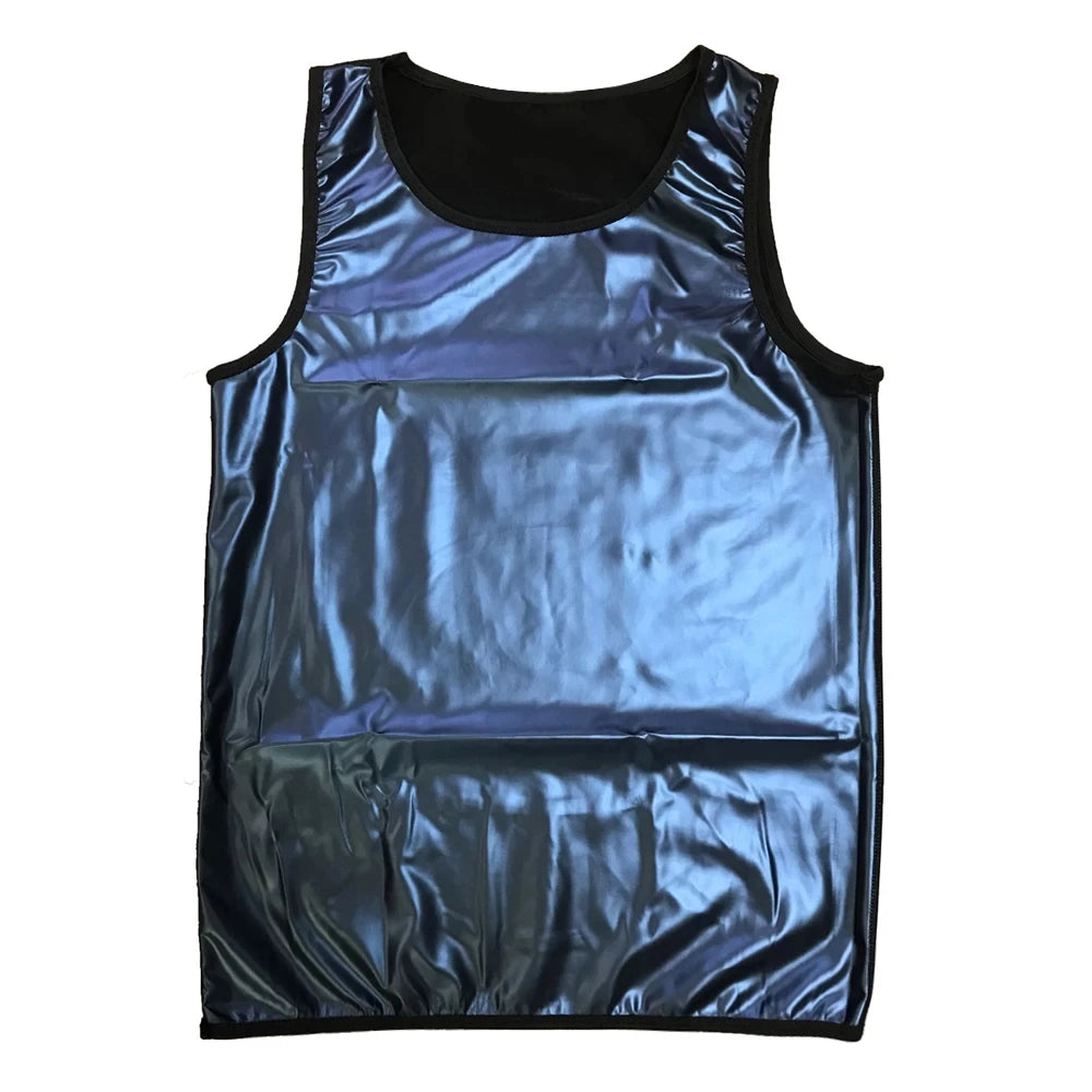 Men Gym Sportswear Sweating Clothing Weight Loss Fat Burning Fitness Sauna Sweat Suits Body Shaper Workout Compression Shapewear