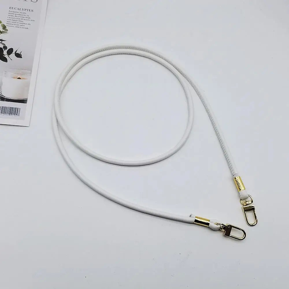 120cm Adjustable PU leather Bag Strap Crossbody Shoulder bag Strap Mobile Phone Lanyard Handbag Handle Replacement Bag Belt