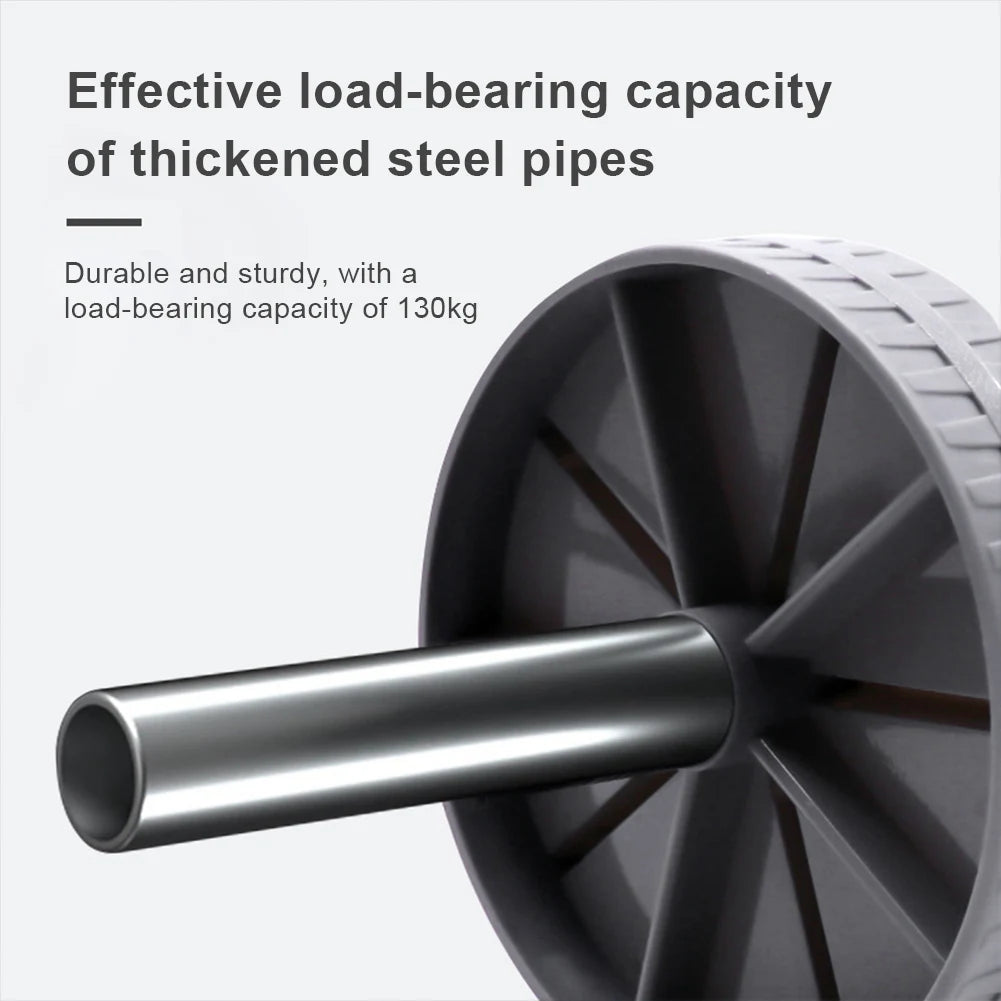 1PCS Workout AB Roller No Noise Abdominal Trainer Non-slip Abdominal Roller Strengthen Muscle Exercise Equipment For Home Gyms