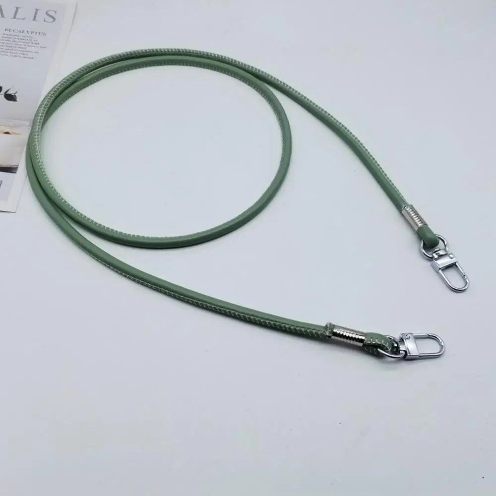 120cm Adjustable PU leather Bag Strap Crossbody Shoulder bag Strap Mobile Phone Lanyard Handbag Handle Replacement Bag Belt
