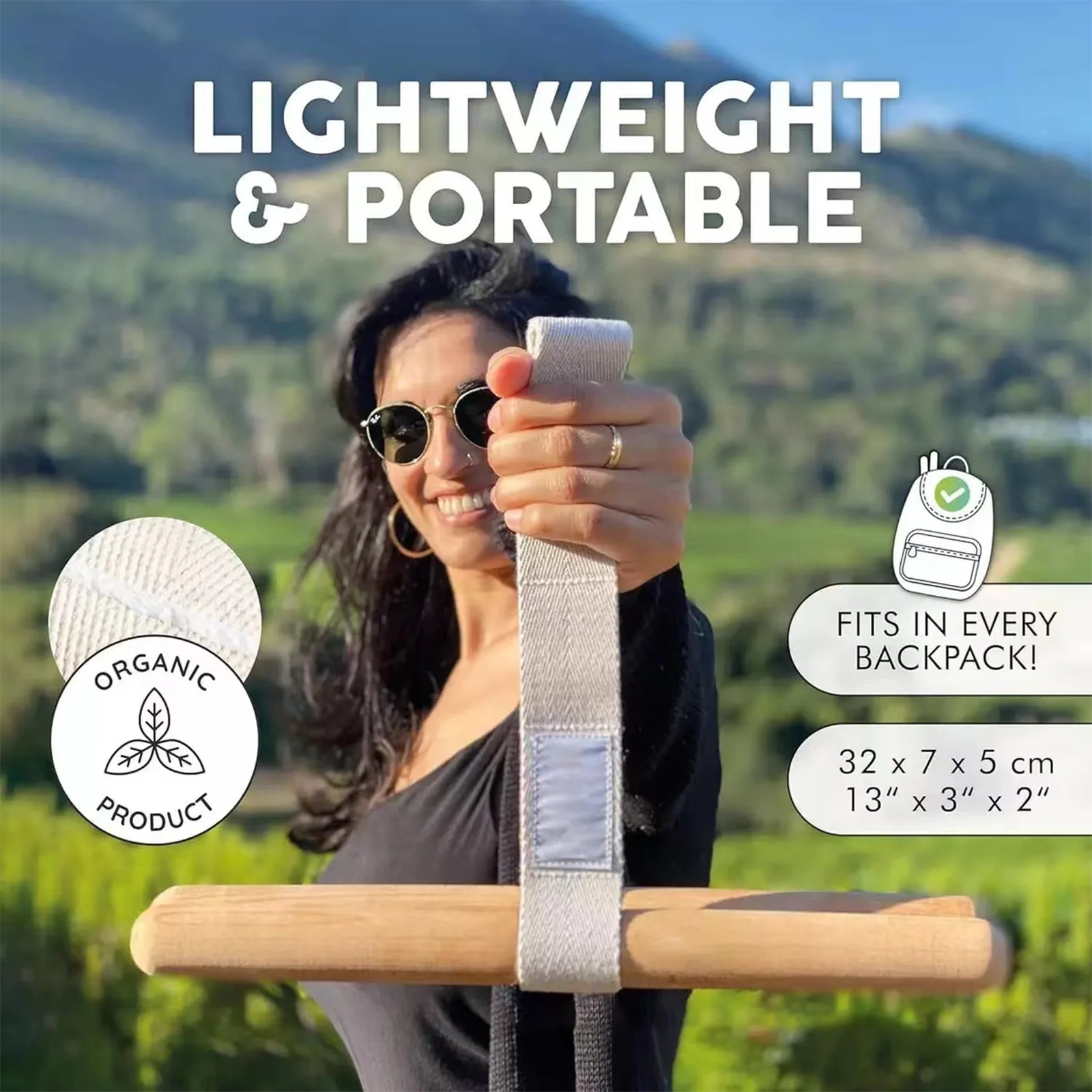 Stretching Strap Workout Equipment Yoga Strap for Women Men Home Gym Fitness