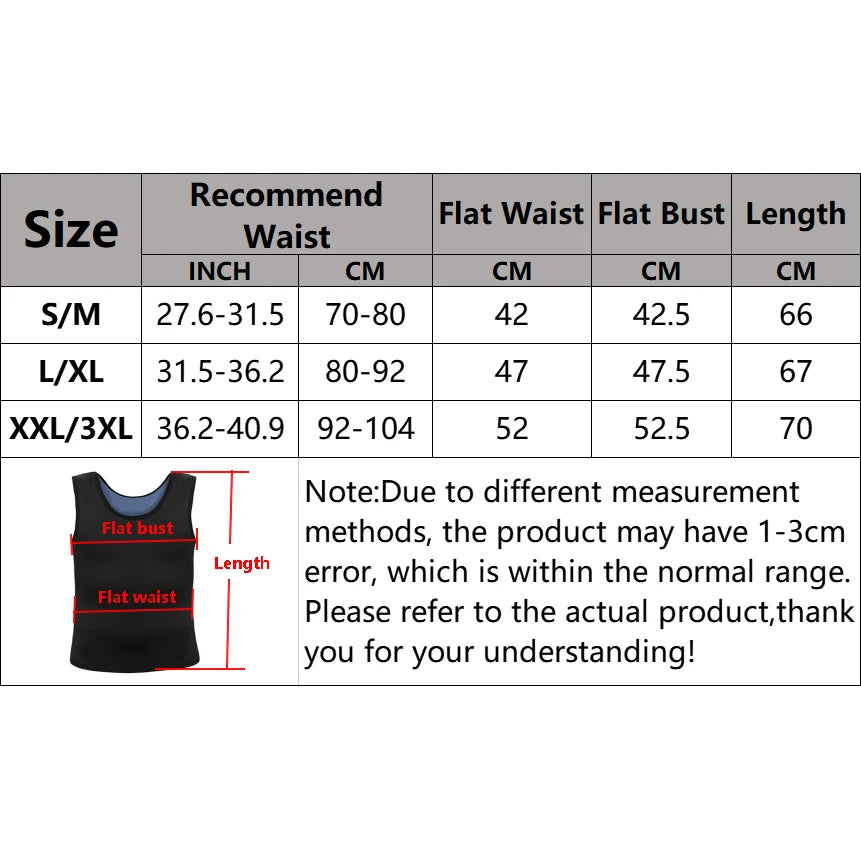 Men Gym Sportswear Sweating Clothing Weight Loss Fat Burning Fitness Sauna Sweat Suits Body Shaper Workout Compression Shapewear