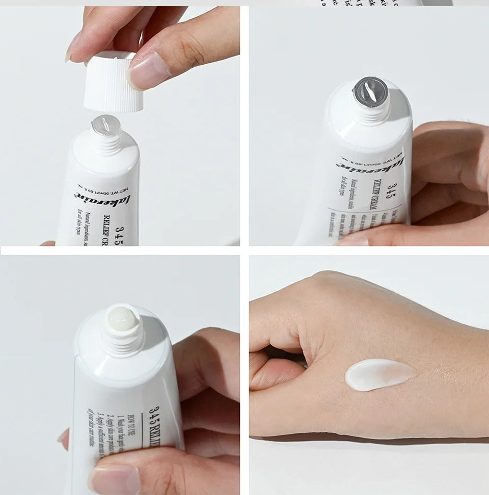 3 4 5 Relief Cream Address Blemishes Nourish The Skin And Provide Soothing Care Face Lifting Beauty Moisturizer Korean Cosmetics