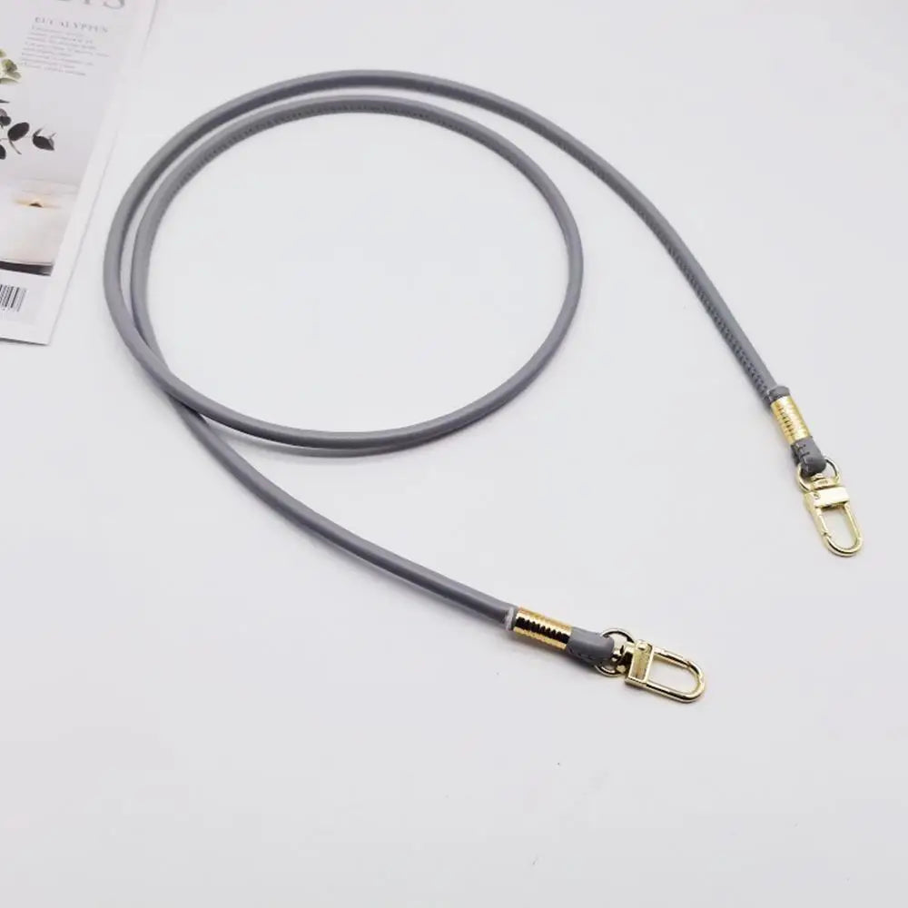 120cm Adjustable PU leather Bag Strap Crossbody Shoulder bag Strap Mobile Phone Lanyard Handbag Handle Replacement Bag Belt